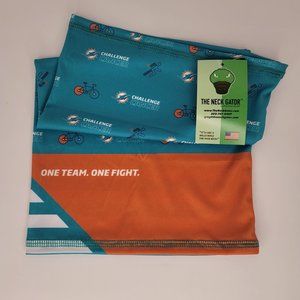 Miami Dolphins' Cancer Challenge Neck Gator One Size